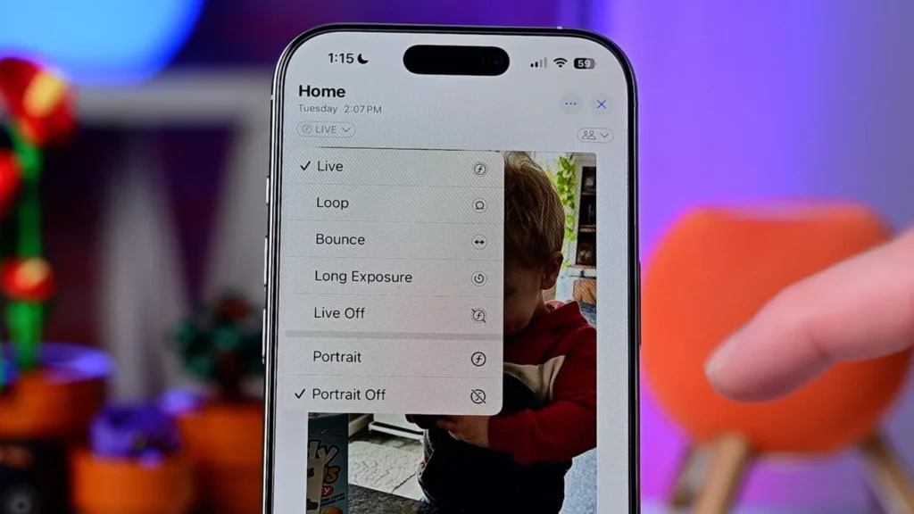 Photos can now capture both motion and depth data for a combined Live Photo and Portrait experience.