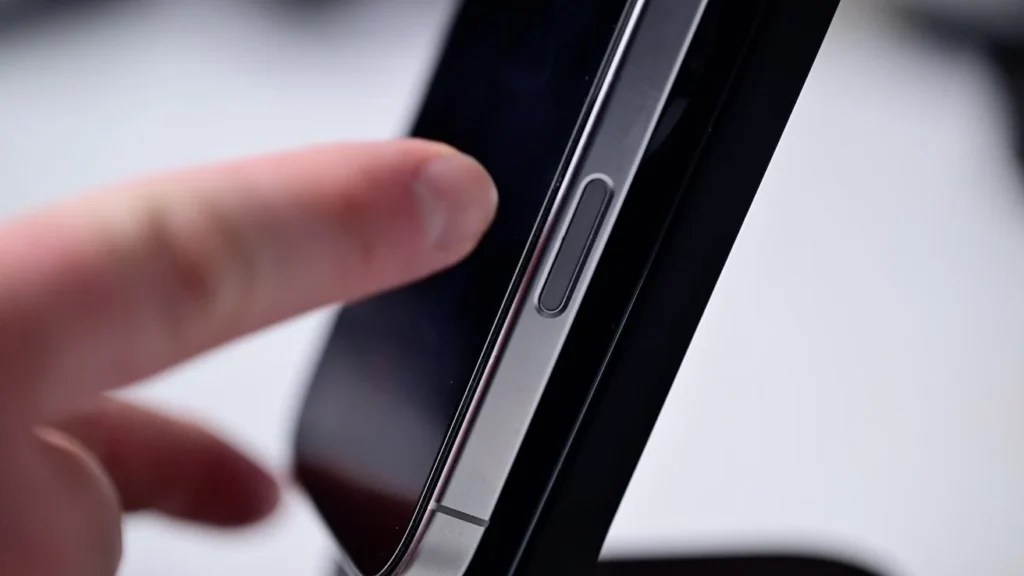The Camera Control on the iPhone 16 series.